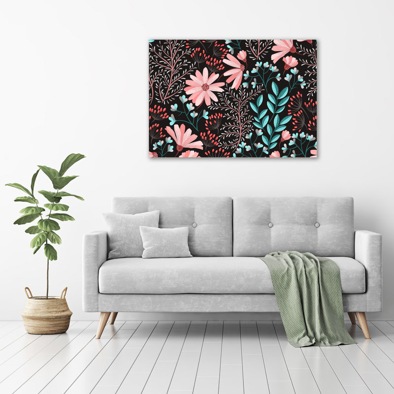 Spring Flowers - Wrapped Canvas Print