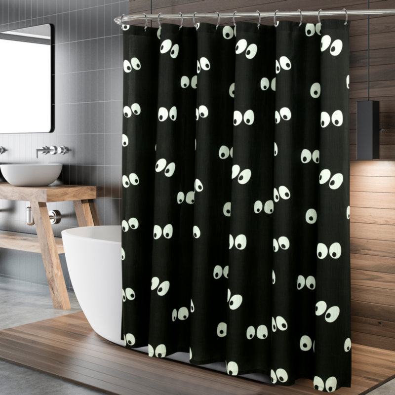 Ratliffe Polyester Blend Semi Sheer Curtain Single Panel