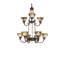 Tiffany Roman 9 - Light Chandelier