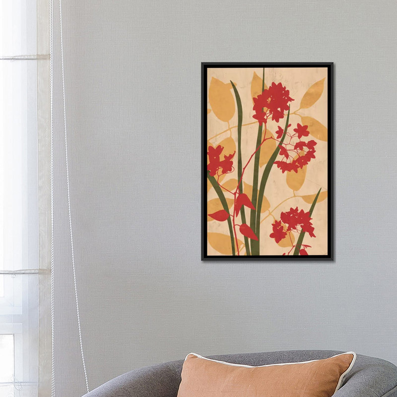 «Hideaway I», impression sur toile, H 26 po x l 18 po x P 1,5 po, Toile avec cadre noir, Pas de tapis