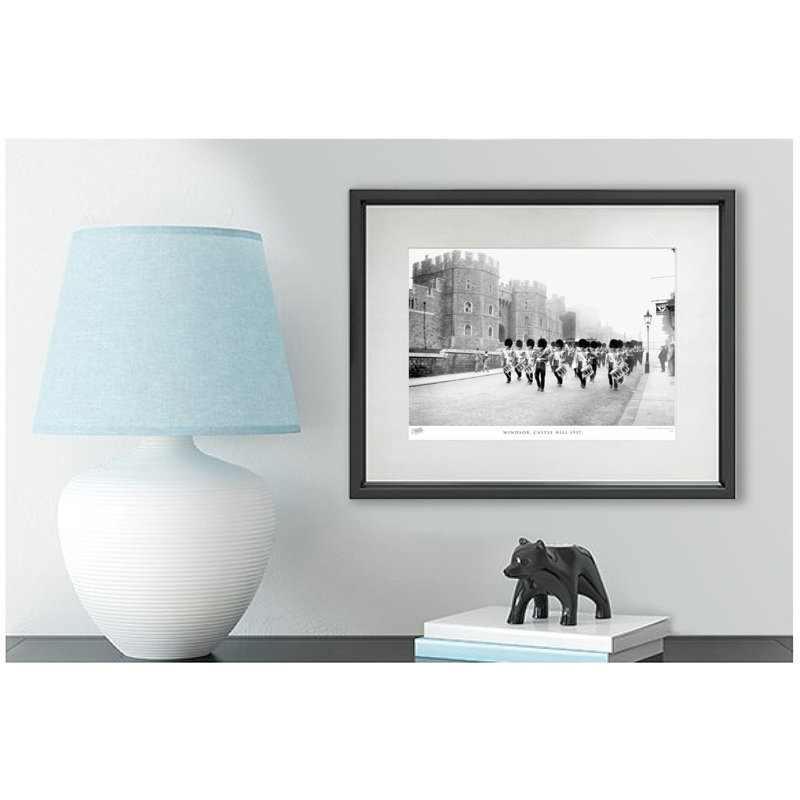 Windsor, Castle Hill 1937 by Francis Frith - Single Picture Frame Print, 60cm H x 80cm W x 2.3cm D