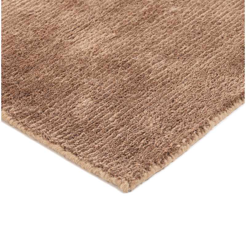 Tapis en jute / sisal touffeté à la main Cliona, Rectangle 7 pi 9 po x 9 pi 9 po