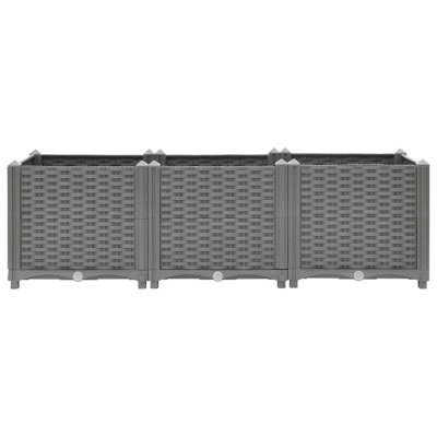 Raised Bed Polypropylene Garden Planter Pot Planting Box Flower Pot