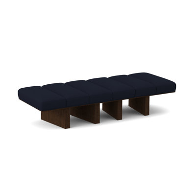Oblique Upholstered Bench