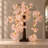 Cherry Blossom Tree Table Lamp with 24 Warm LEDs, 18.1" H