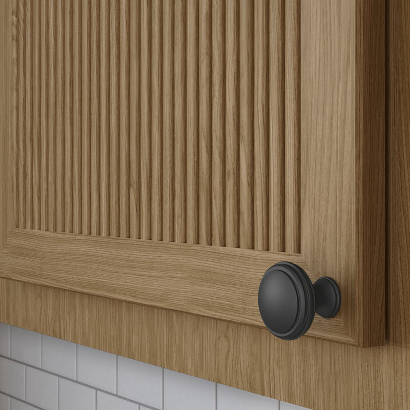 4456 Severin Fayerman Collection Knob, Satin Black