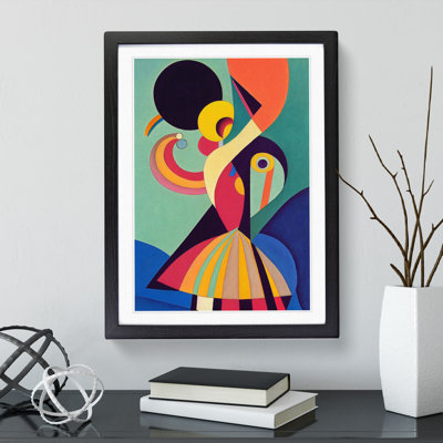 Abstract Ballerina No.2 - Single Picture Frame Print