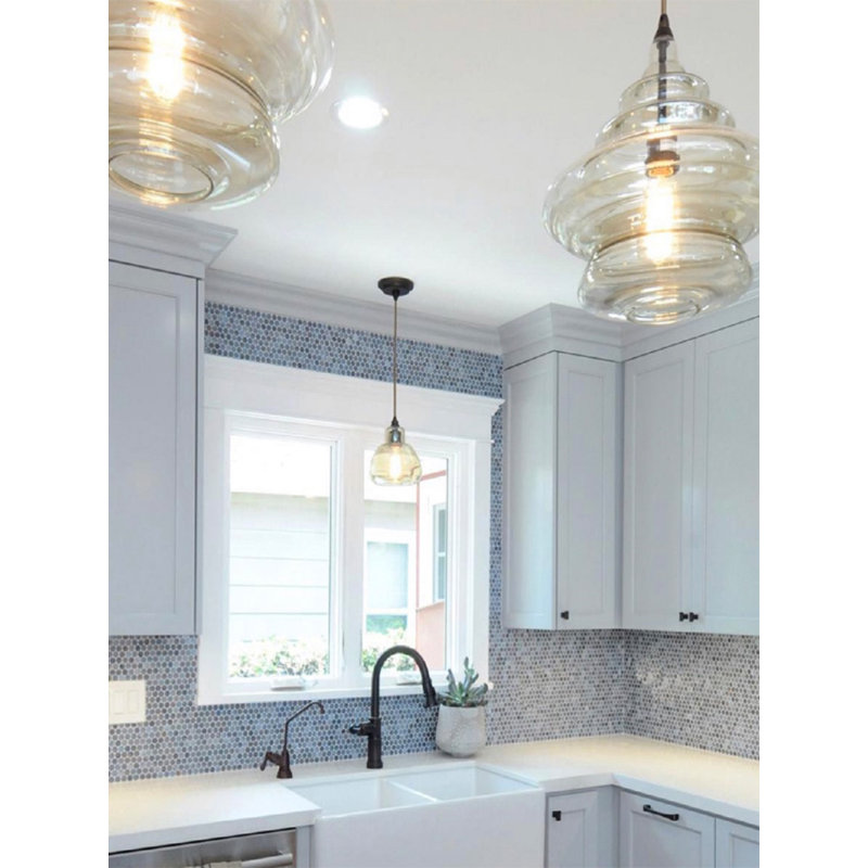 12" x 12" Glass Penny Round Mosaic Wall & Floor Tile