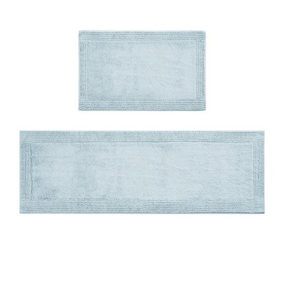 100% Cotton Tufted 3000 GSM Reversible Bath Rug 24X72"