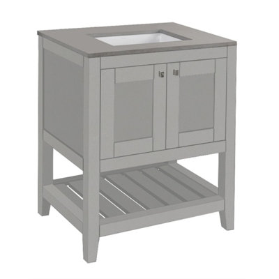 Stile 30 Single Bathroom Vanity Base Only