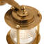 Brass 16cm H Outdoor Wall Lantern