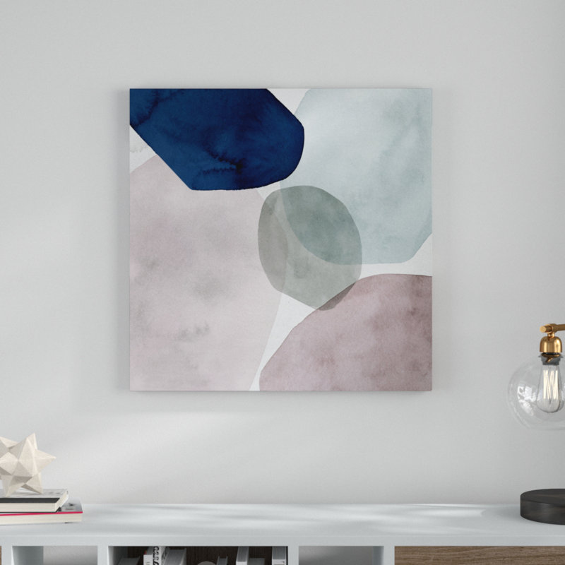 Stacked Around II by Grace Popp - Wrapped Canvas Painting, 76cm H x 76cm W