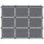 18 Pair Stackable Overdoor Shoe Organiser