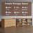 9-drawer Dresser 57.9''w Wood Wide Chest Of Drawers With Metal Handle