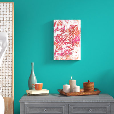 «Global Fuchsia II», impression sur toile