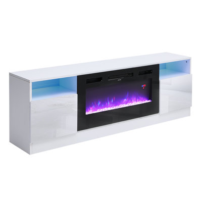 Berrick Metro Lane 178cm W Electric Fireplace with 5200 BTU