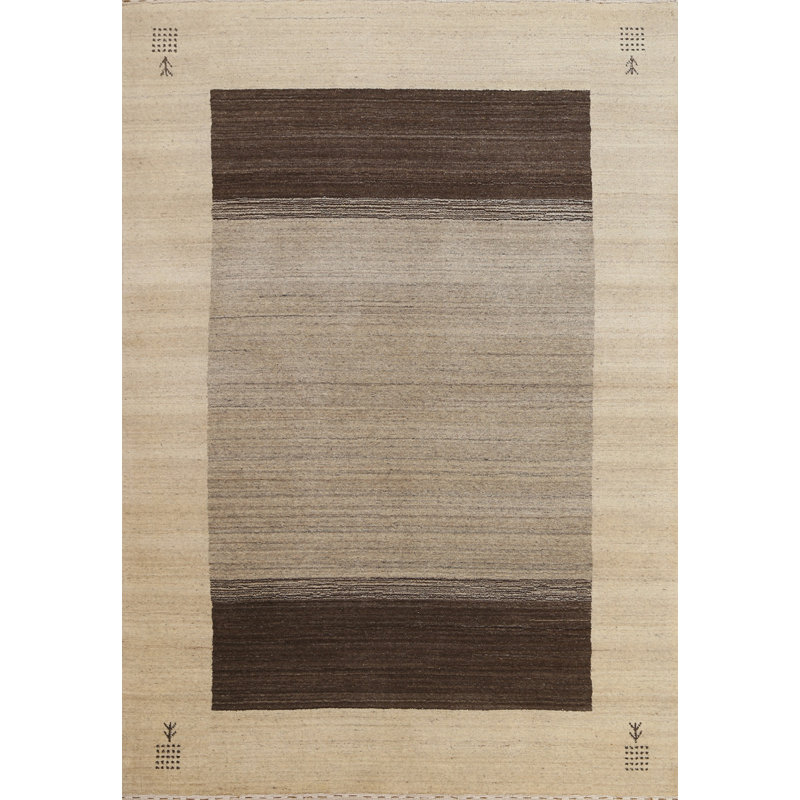 Geometric Gabbeh Oriental Area Rug 4x6
