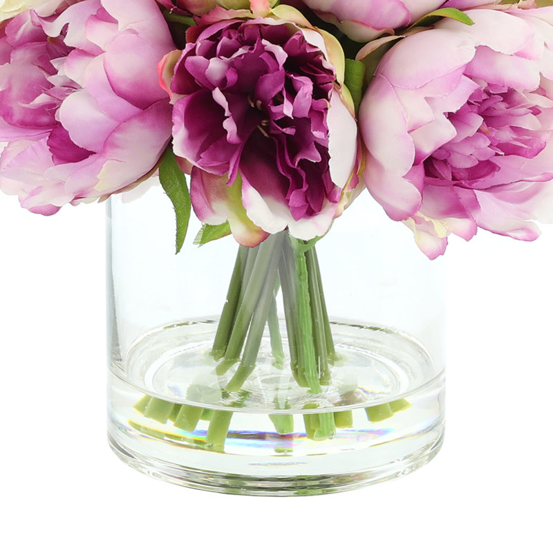 Hydrangea and Peony Floral Arrangement