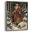 «Christmas Holiday Art DCxxxii», reproduction d'art encadrée - bois massif-1113705319