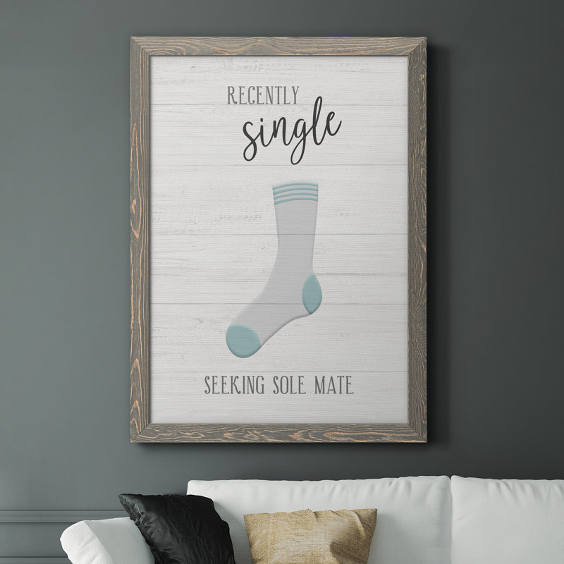 Simple - cadre photo, impression sur toile, Toile avec cadre gris, H 44 po x l 31 po x P 1 po