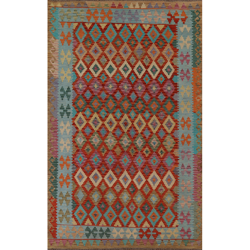 Wool Geometric Rug