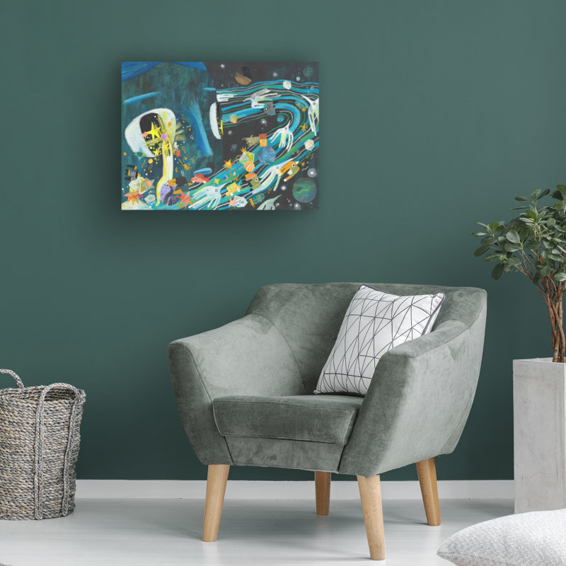 «Changyu Zou Night Whisper», art sur toile, H 14 po x l 19 po