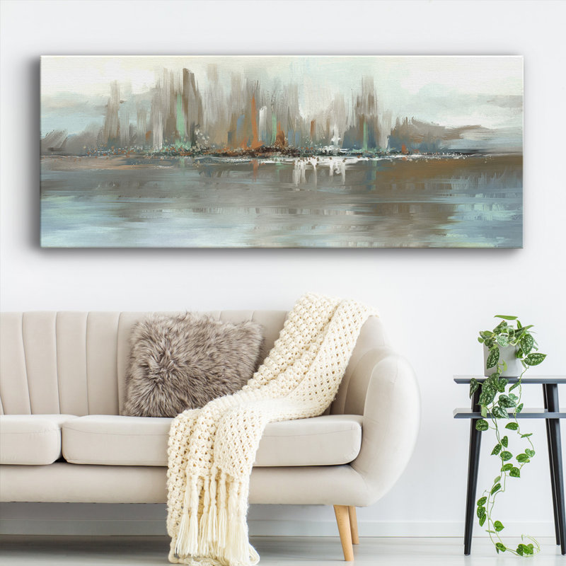 «Big City Lights» sur toile, H 8 po x l 20 po x P 1,5 po
