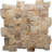 CNK Tile Mixed Quartz Mosaic Tile Sheet Natural Stone Pebble Floor Tile For Shower Bathroom Patio Wall And Fireplace Use - 12" X 12"