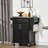 Rolling Kitchen Island Cart With Stainless Steel Countertop, Storage Drawer, Towel Rack, And Spice Rack - Mobile Utility Storage Trolley | Gift Idea-176061190