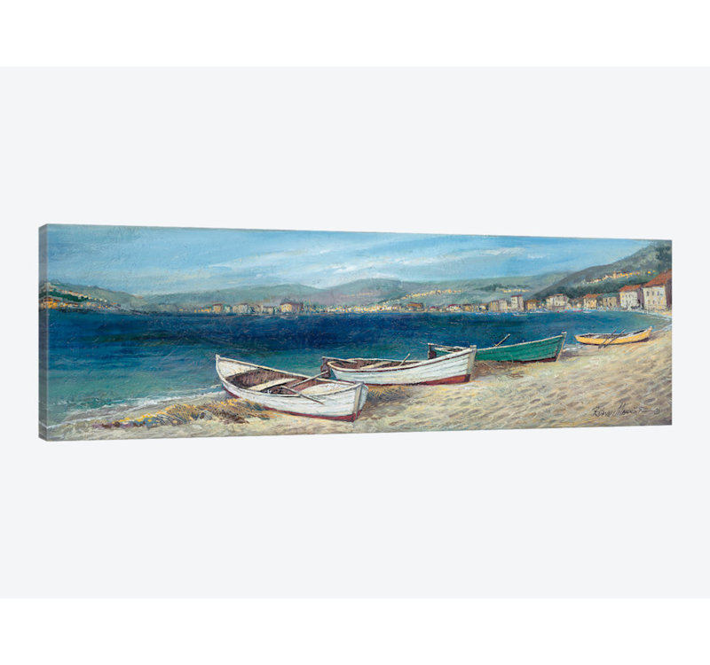 « summer wind », impression sur toile, H 16 po x l 48 po x P 1,5 po, Toile tendue
