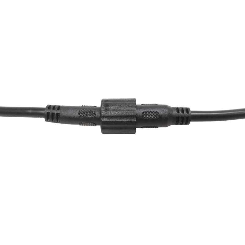 FixtureDisplays 5521 DC Extension Cord mâle et femelle 2 mètres (80 pouces) de long
