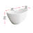 Ardis 54'' x 29'' Soaking Acrylic Bathtub-108225151