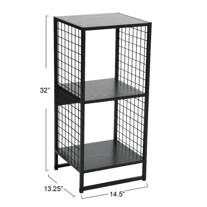 Linco Bookcase, Black Oak