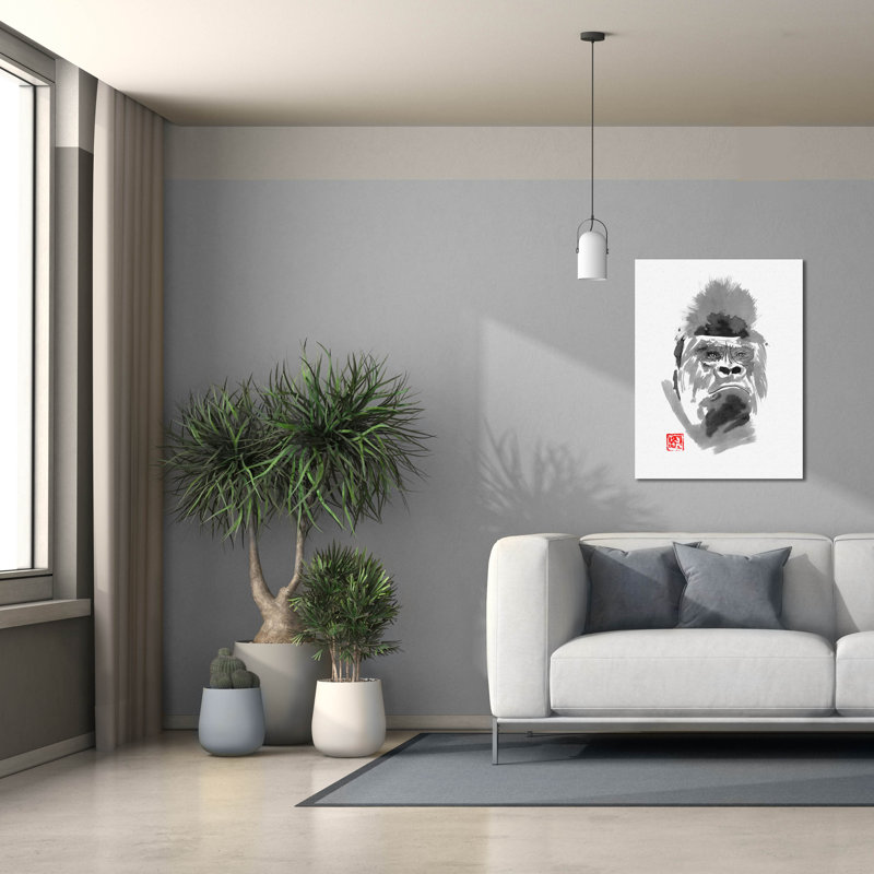 «Epic Graffiti» «Gorilla 2» par Pechane, toile murale «Gorilla 2» par Pechane