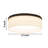 12 Inch Semi Flush Mount Ceiling Light, 24w 5cct Dimmable Led