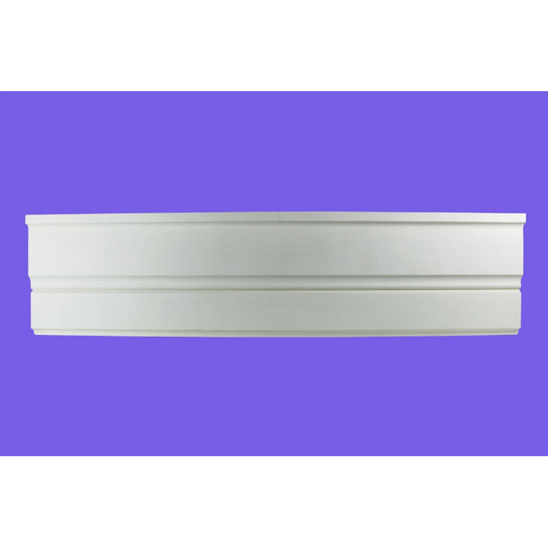 Matte White Urethane Crown Moulding 96" x 5.25"