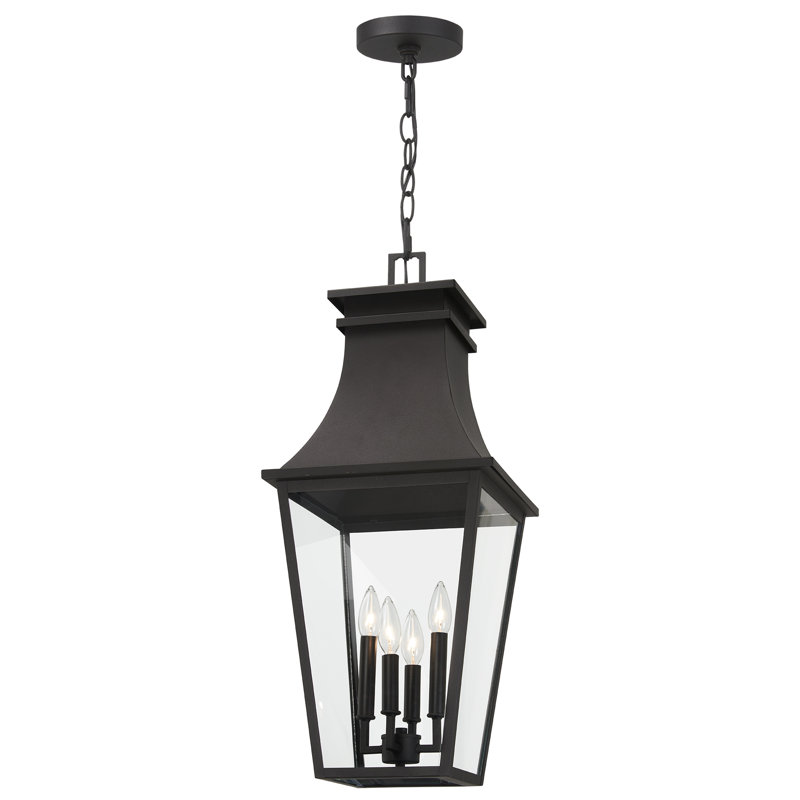 Lanterne suspendue d'extérieur charbon H 28,63 po Bonview