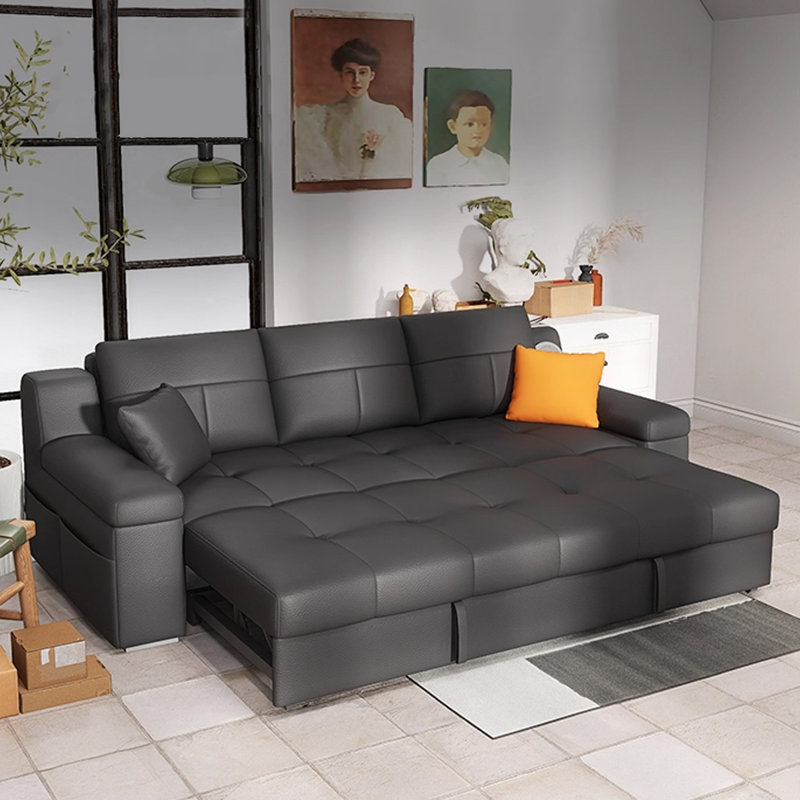 Canapé modulaire Black Cat, H 35,43 po x l 86,61 po x P 35,43 po