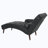 Indoor PU Button Tufted Chaise Lounge-2007429139