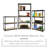30'' W Stainless Steel Height -Adjustable Shelving Unit-553973852