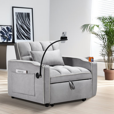 Fauteuil-lit réglable - Dossier, peu encombrant