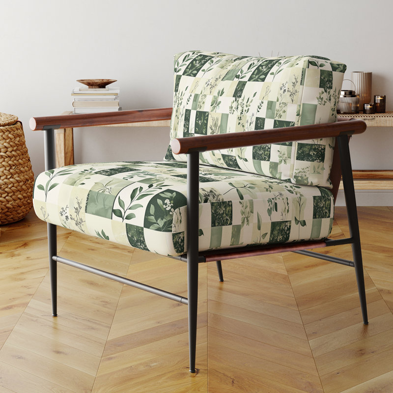 Chaise rembourrée Patchwork - Fauteuil Meadows