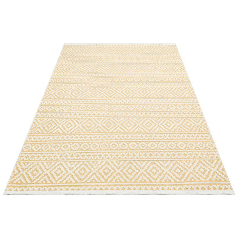 Gurenich Geometric Recycled P.E.T Indoor / Outdoor Area Rug, Rectangle 190 x 290cm