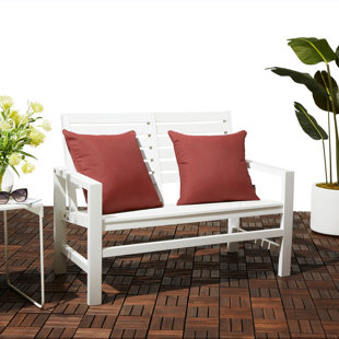 Housse et insert de coussin extérieur carré Montlake (Ensemble de 2)