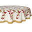Cherry Tablecloth - Red/Green - 90" Round-787862485