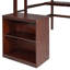 Lit mezzanine simple avec bureau et Fascination - Fabrication en bois massif au choix-117515026-117515023