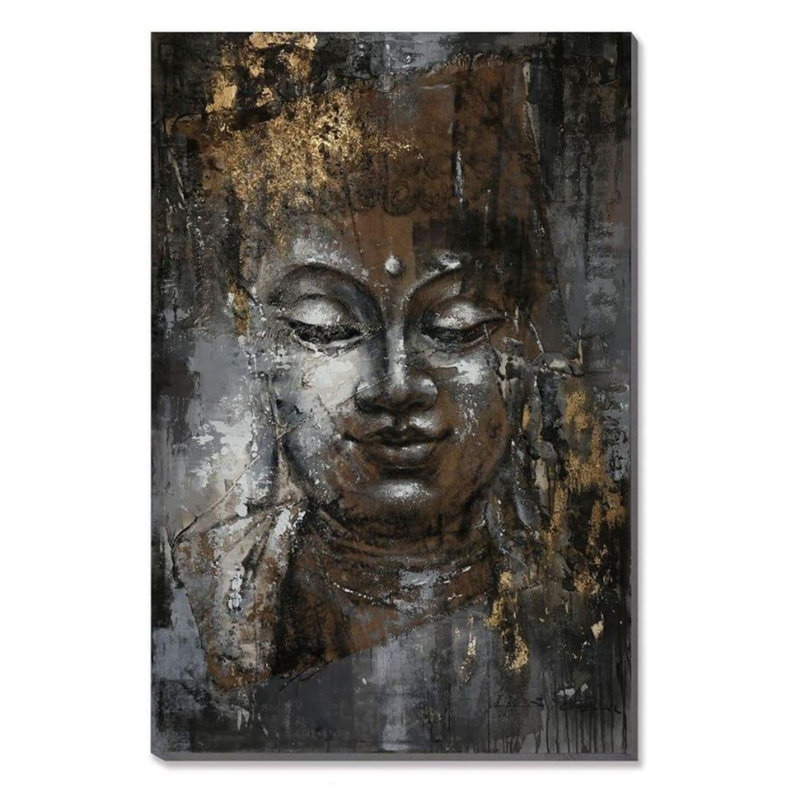 Bouddha X, art mural