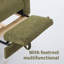 Chaise berçante confortable avec repose-pieds réglable