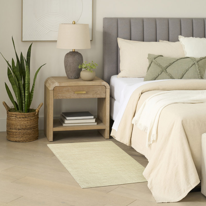 Strata 2' x 3' Beige Farmhouse Indoor Rug, 2' x 3', Beige