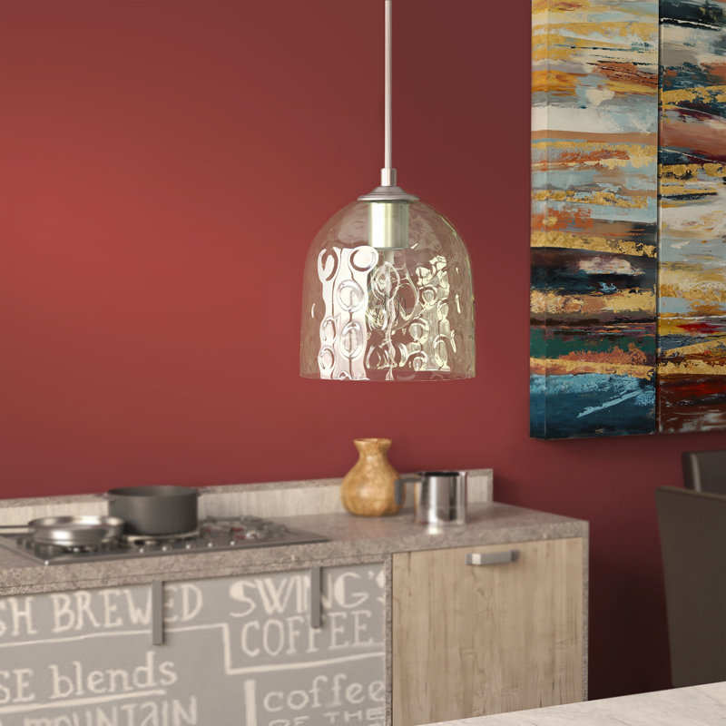 Luminaire suspendu pour dôme simple 1 lumières Hoskin